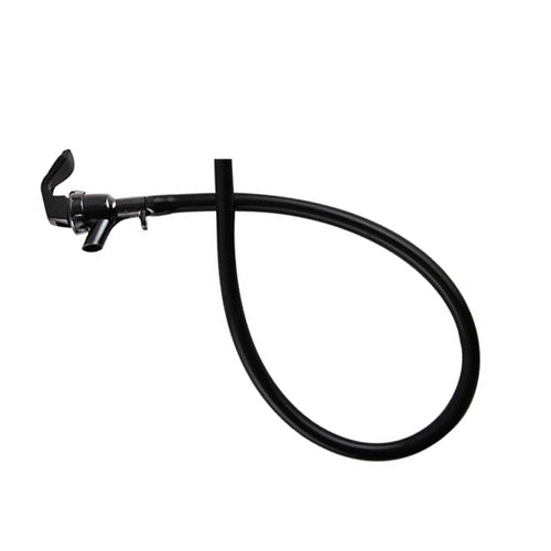 2' black beer hose with picnic faucet Draft Warehouse