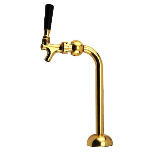 Axis Tower Polished Brass - Single Faucet Draft Warehouse