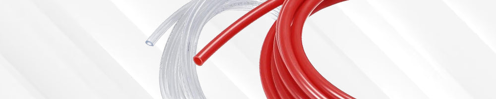 Clear and Red Beer Line Draft Warehouse