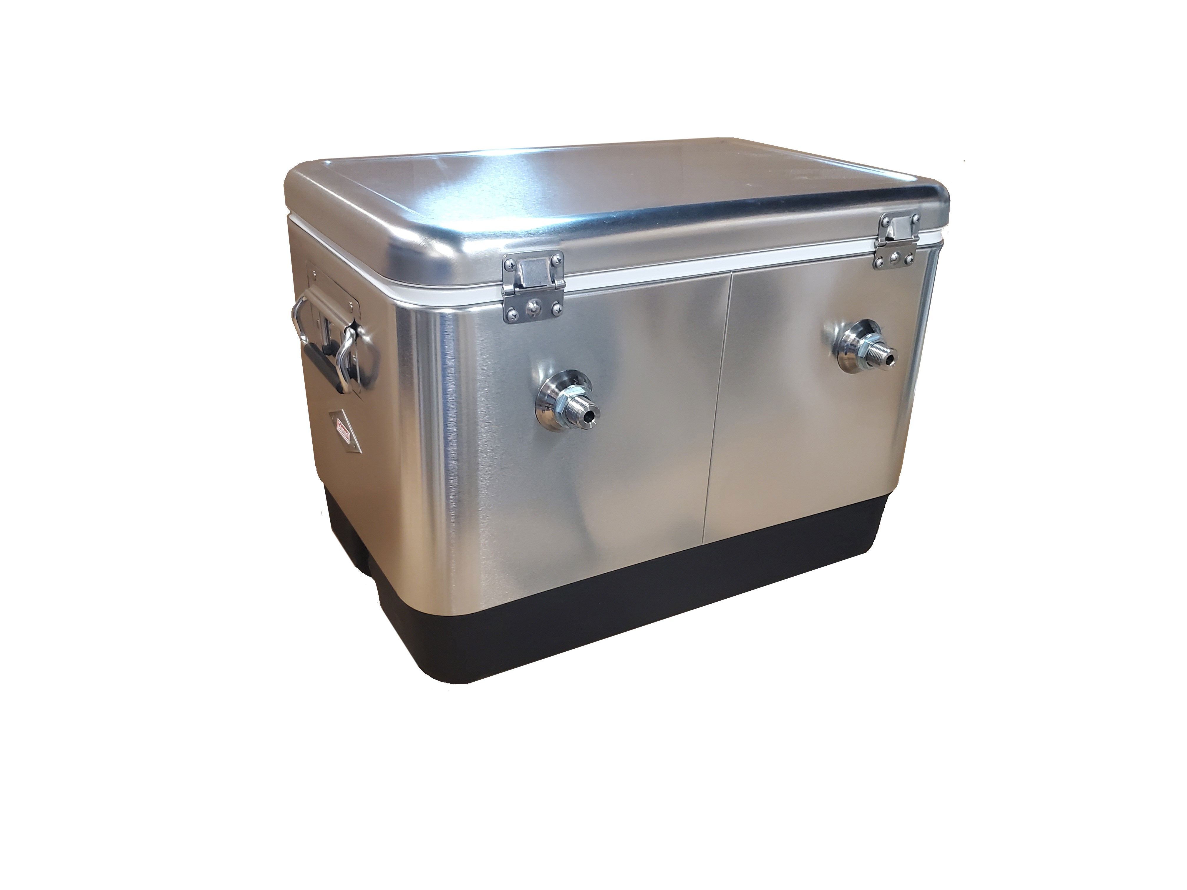 50' All SS304 Contact Double Faucet Stainless Jockey Box – Draft Warehouse