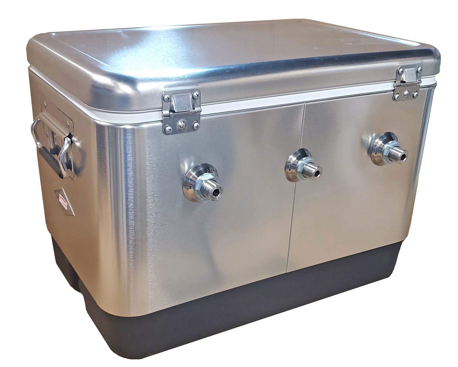 50' All SS304 Contact Triple Faucet Stainless Jockey Box – Draft Warehouse