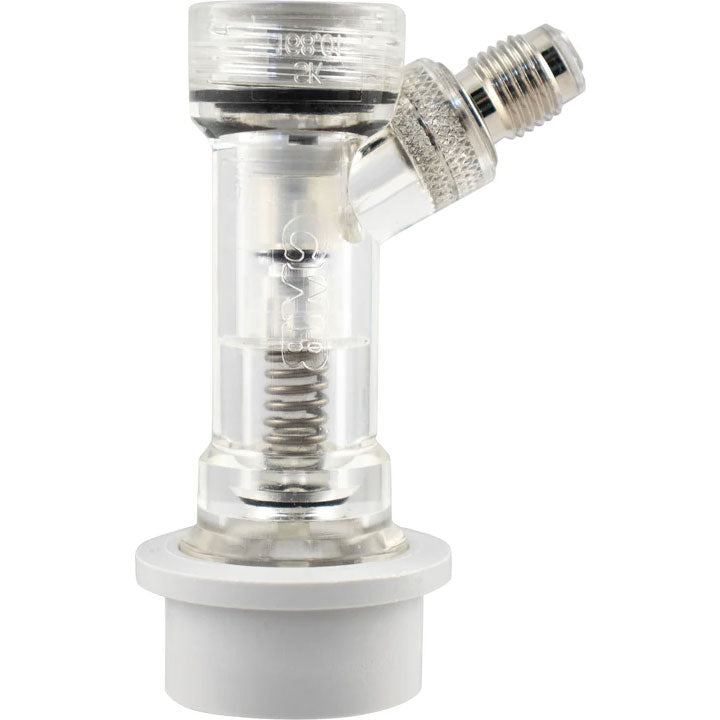 Ball Lock Plastic Disconnect, Gas in, with check MFL – Draft Warehouse