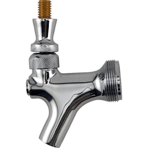 Chrome Draft Beer Faucet with Brass Lever Draft Warehouse
