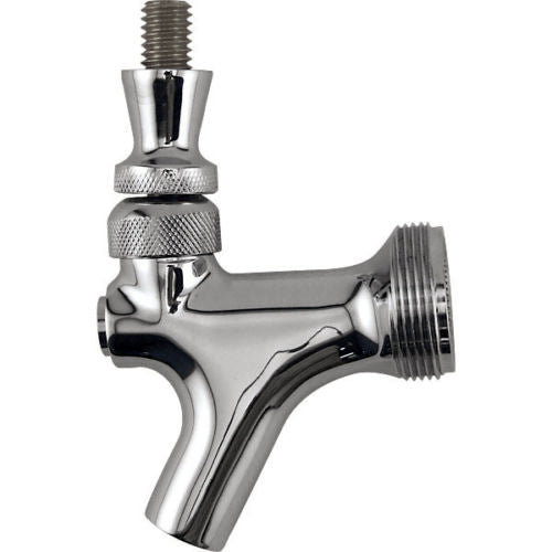 Chrome Draft Beer Faucet with SS Lever Draft Warehouse