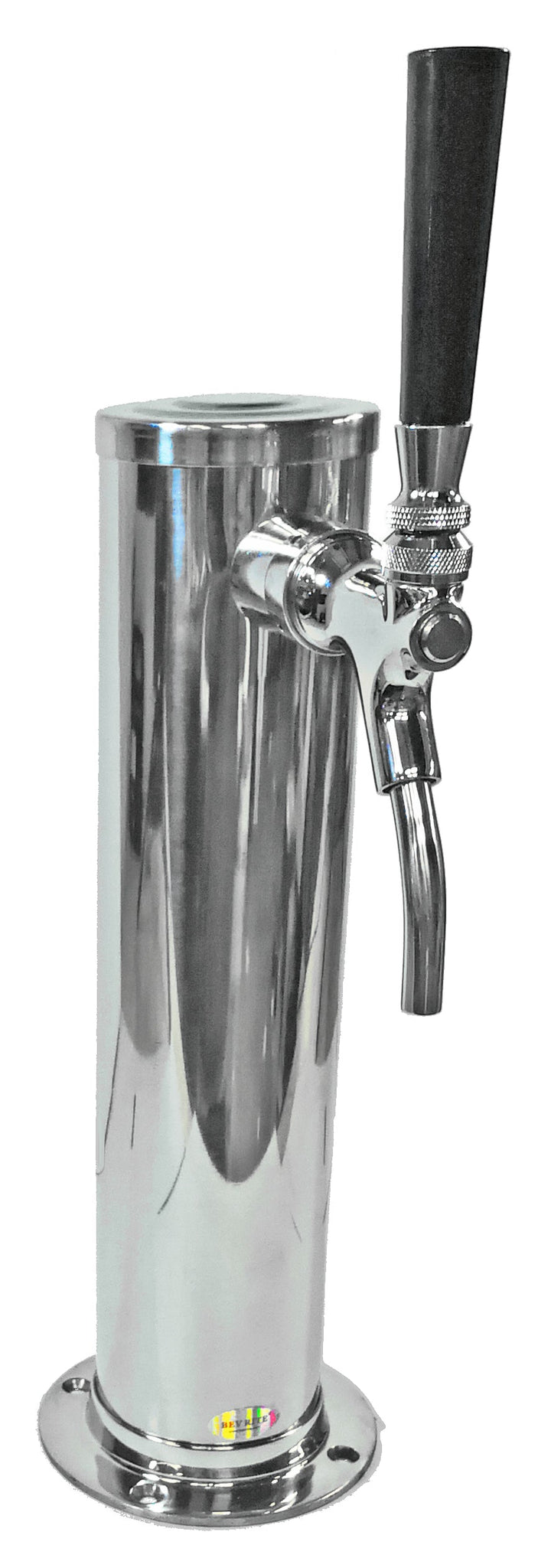 Column Wine Tower, Polished - Select style and number of faucets (1-4 lines) Draft Warehouse
