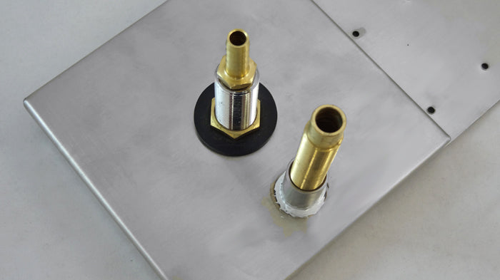 Glass Rinser Beer Drip Tray Assembly With Side Mount Flange – Draft ...
