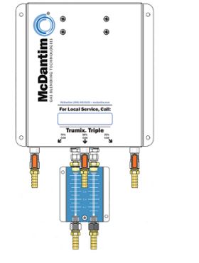 McDantim Trumix® Triple Blender With Leak Detector