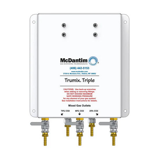 Licuadora de gas de triple salida McDantim Trumix® 