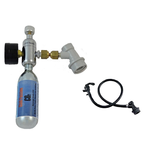 Mini Co2 Regulator Kit with Ball Lock Complete Assembly Draft Warehouse