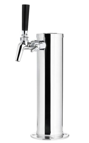 Single 650SS Flow Control Perlick Faucet - All SS304 Contact 3" Colum Tower Draft Warehouse