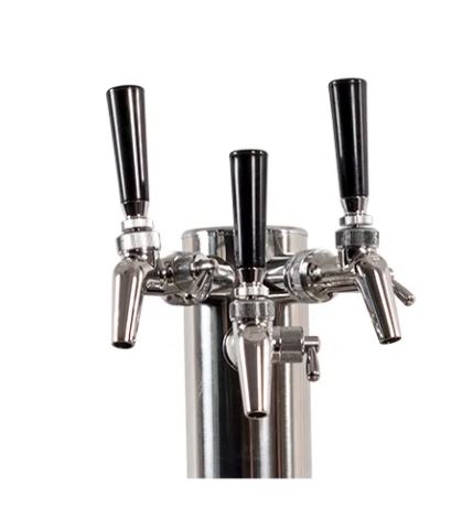 Triple 650SS Flow Control Perlick Faucet - All SS304 Contact 3" Colum Tower Draft Warehouse